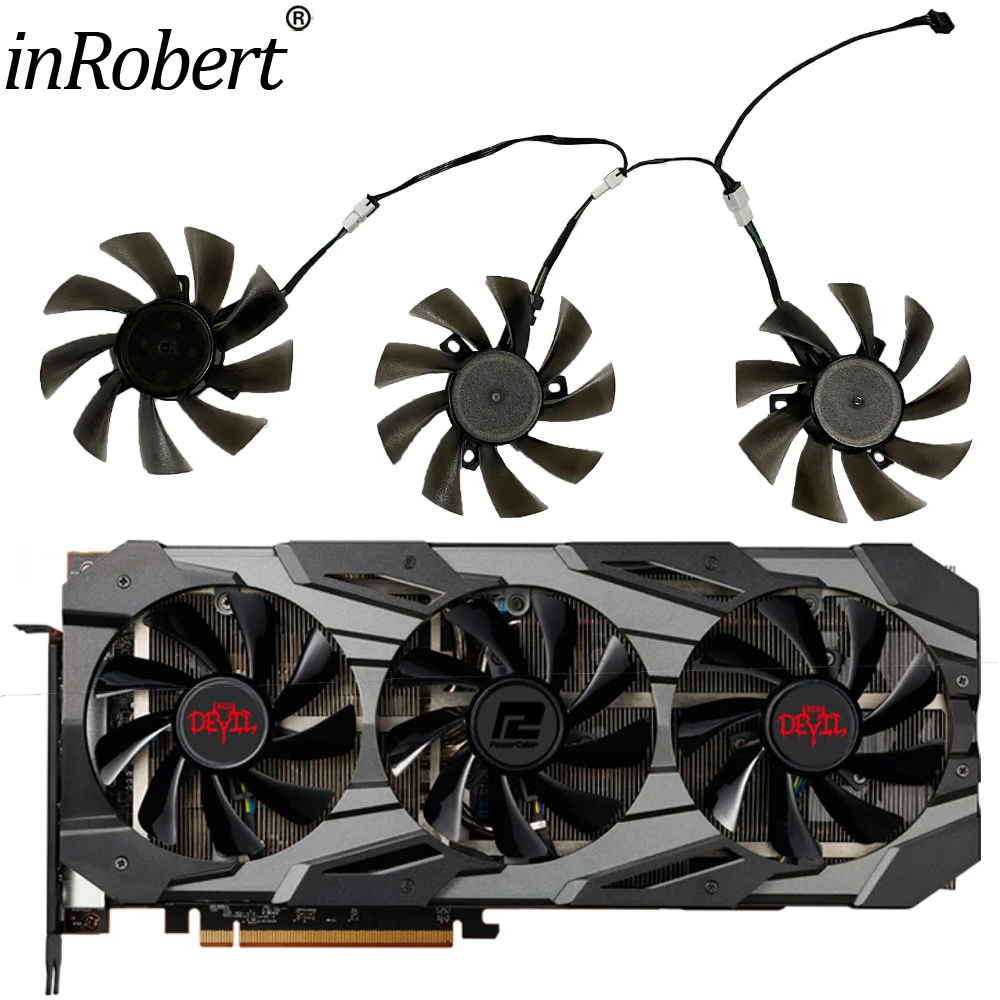 DIY 85MM T129215SU Video Card  - Rx 5700 Xt 8Gb Video Card review and price