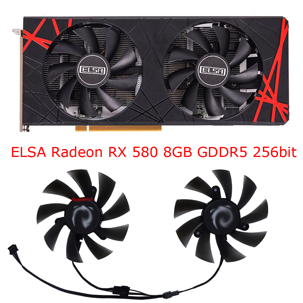 GPU Video Card Fan Graphics Co - Rx 580 8Gb 2048Sp Gpu review and price
